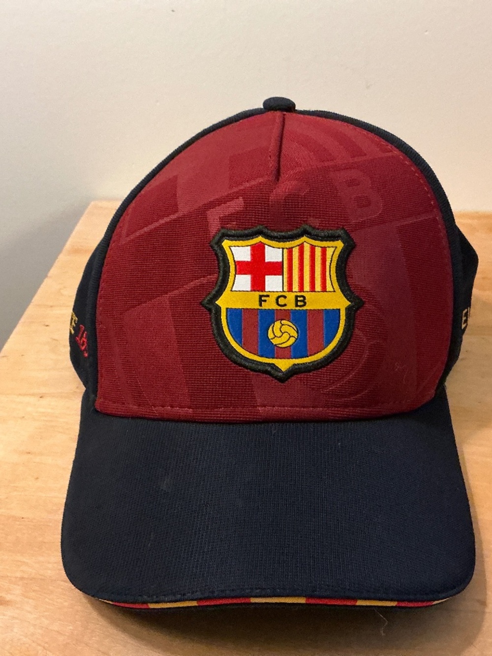 FC Barcelona two tone Cap SnapBack Adjustable L/XL